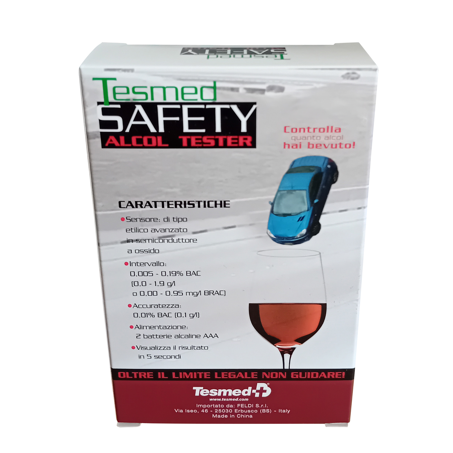box of tesmed safety